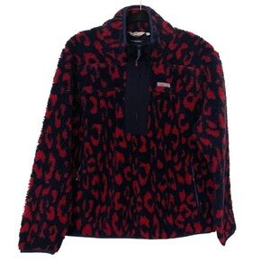 Vineyard Vines Falling for leopard shep shirt